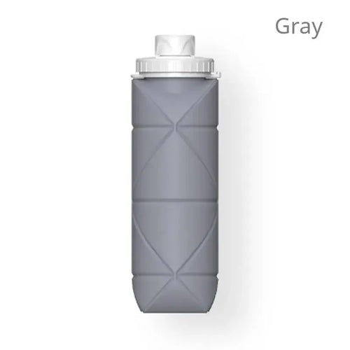 600ml Foldable Space-saving Silicone Water Bottle