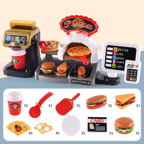 Imaginative Play Burger Shop Set