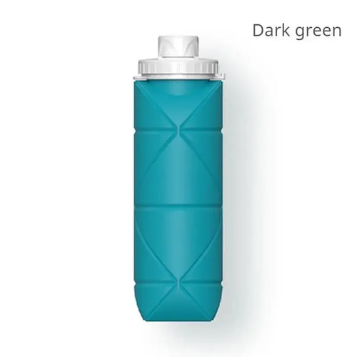 600ml Foldable Space-saving Silicone Water Bottle