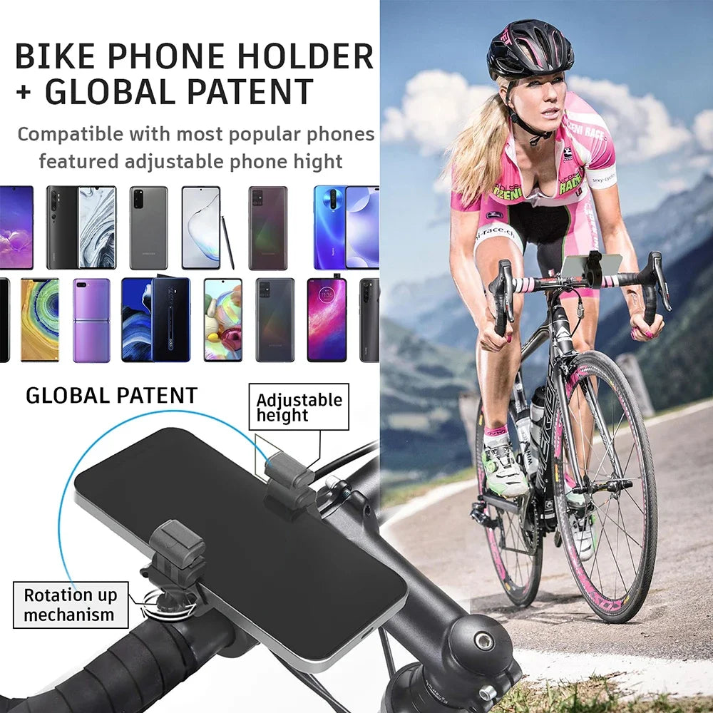 360° Rotatable Bicycle Phone Holder