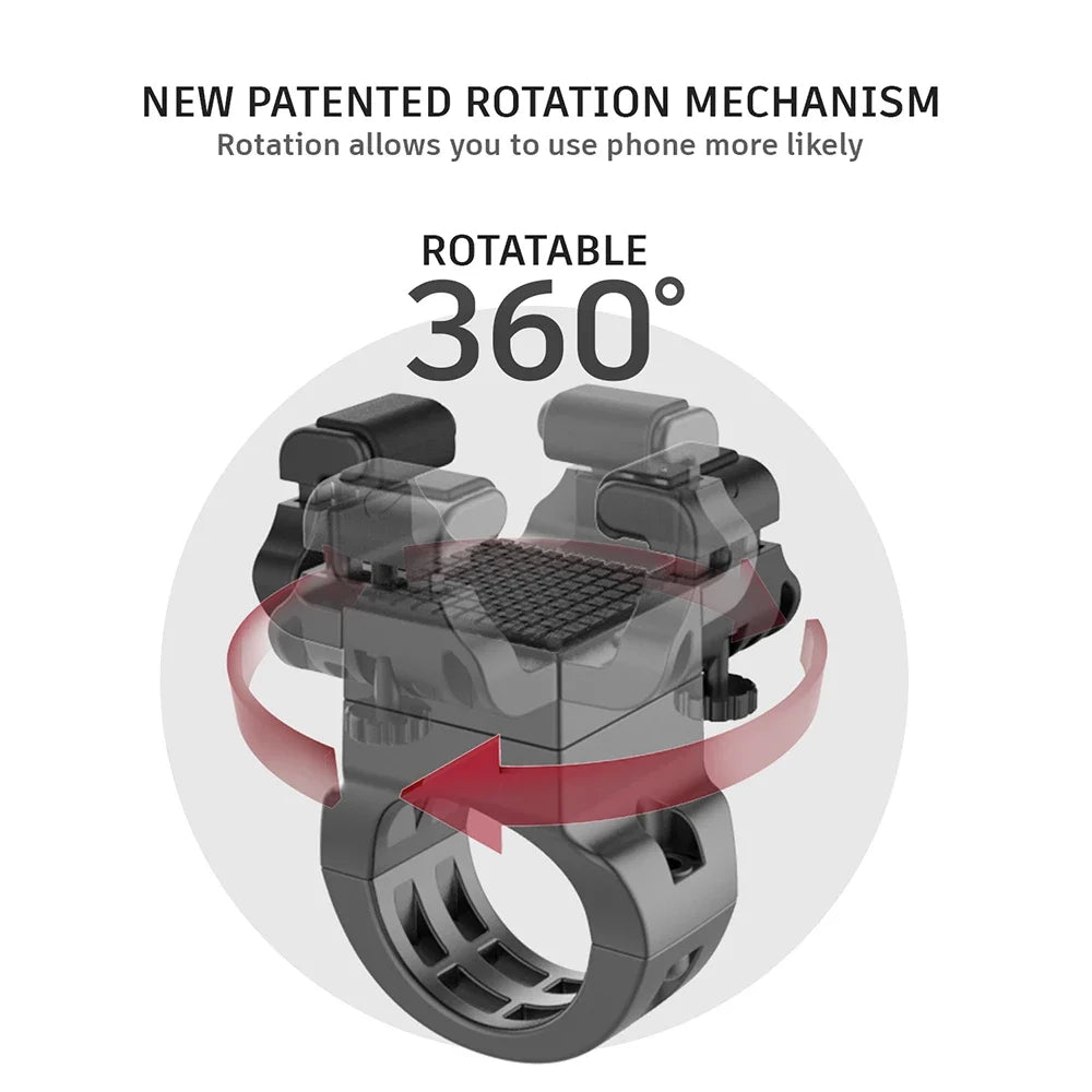 360° Rotatable Bicycle Phone Holder