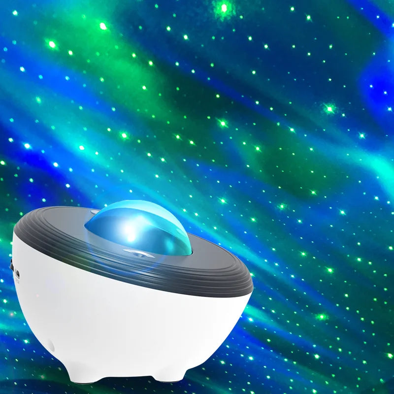 Aurora Galaxy Projector Bluetooth Speaker Night Light