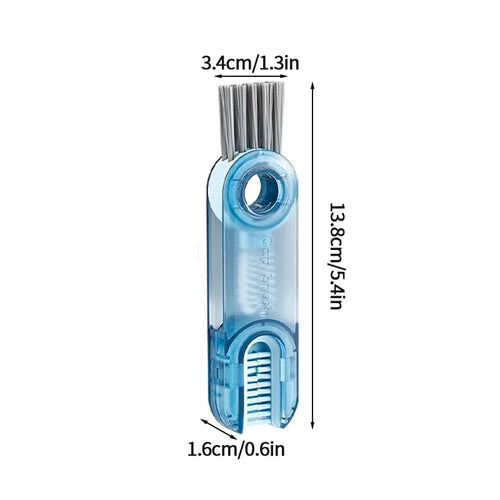 3-in-1 Cleaning Brush Water Bottle Lid Cleaning Brush Multi-Purpose