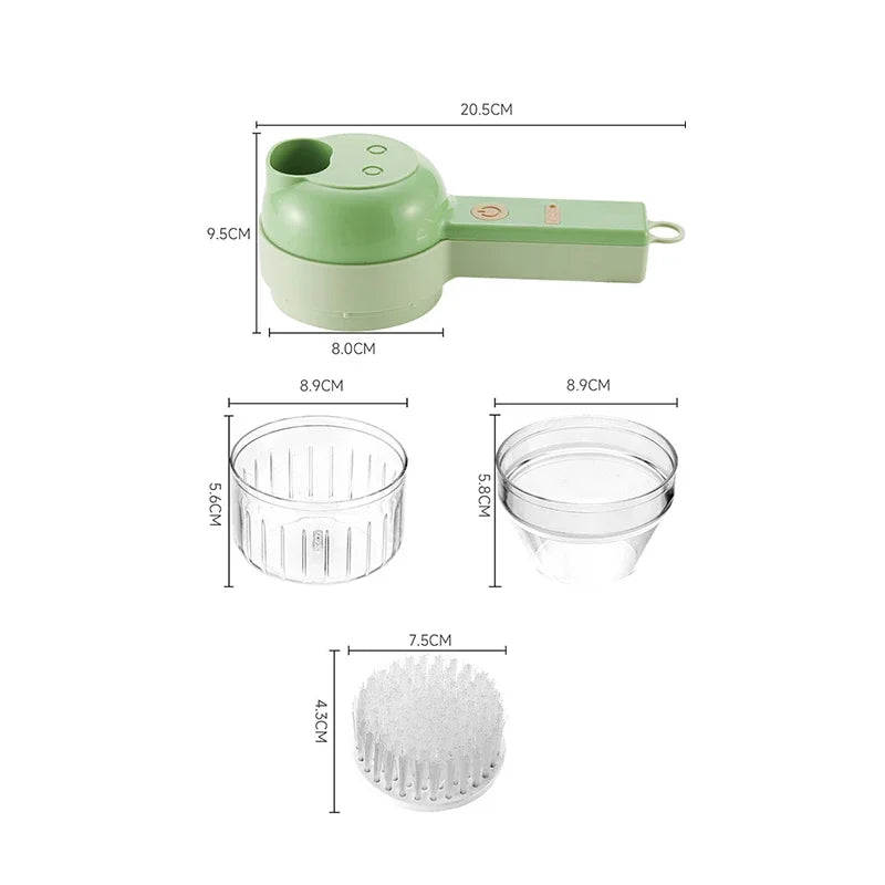 4In1 Electric Veggie Cutter